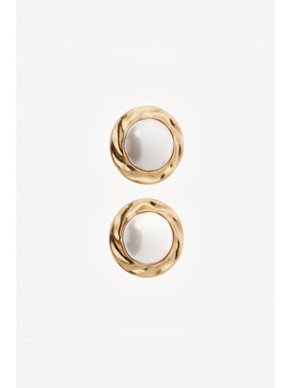 ZARA WILLY CHAVARRIA X ZARA MAXI PEARL EARRINGS - Picture 3 of 4
